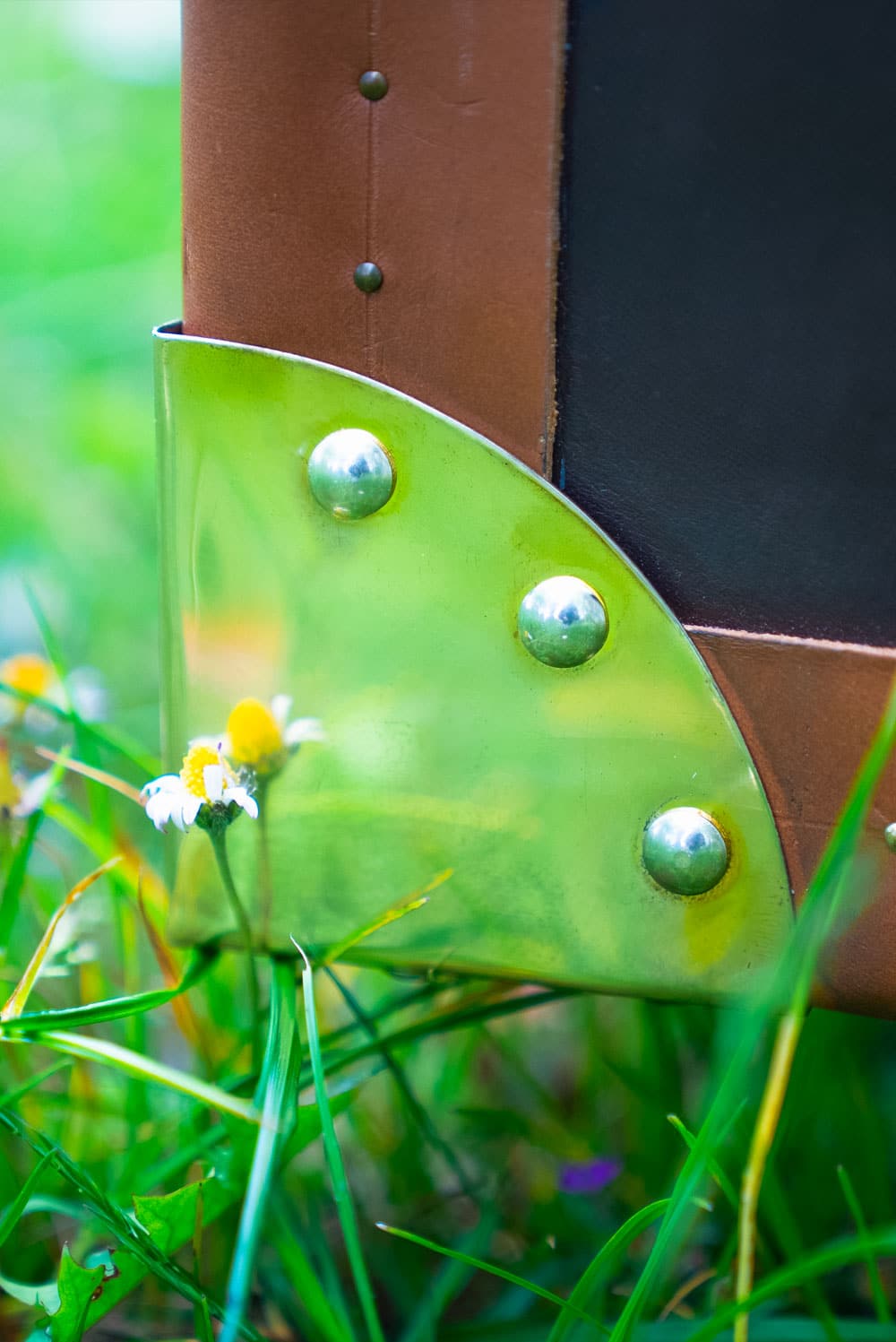 Détail angle malle - MS Manufacture